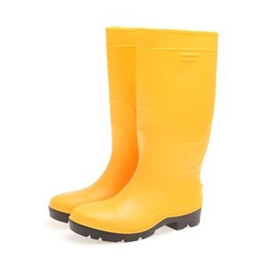 Gum Boot PVC With Steel Toe Yellow