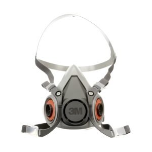 Half Face Gas Mask Only - 3M 6200 Original