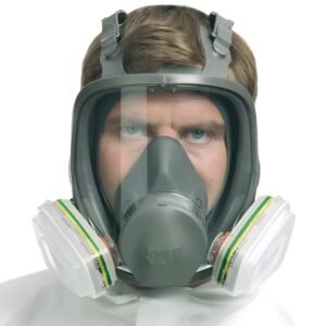 Full Face Gas Mask Dual Filter - 3M 6800 Original