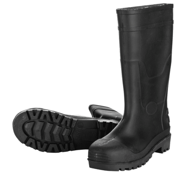 Gum Boot PVC Black - With Warranty