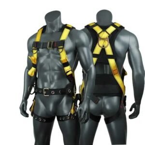 Full Body Harness Double Hook Shock Absorber With Back Support - PALOMA