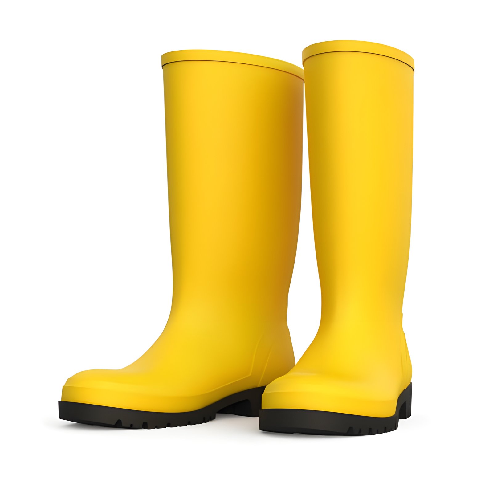 Gum Boot PVC Yellow - With Warranty