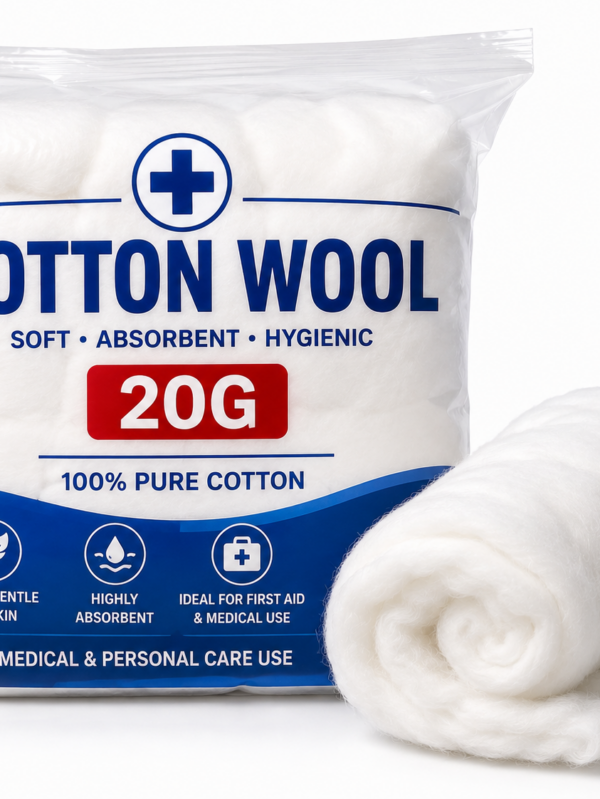 COTTON WOOL 20G Medical Absorbent Cotton