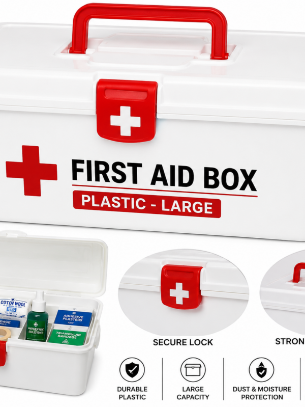 FIRST AID BOX WOODEN SMALL