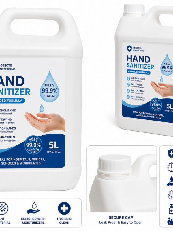 HAND SANITIZER 5L Alcohol-Based Hand Sanitizer