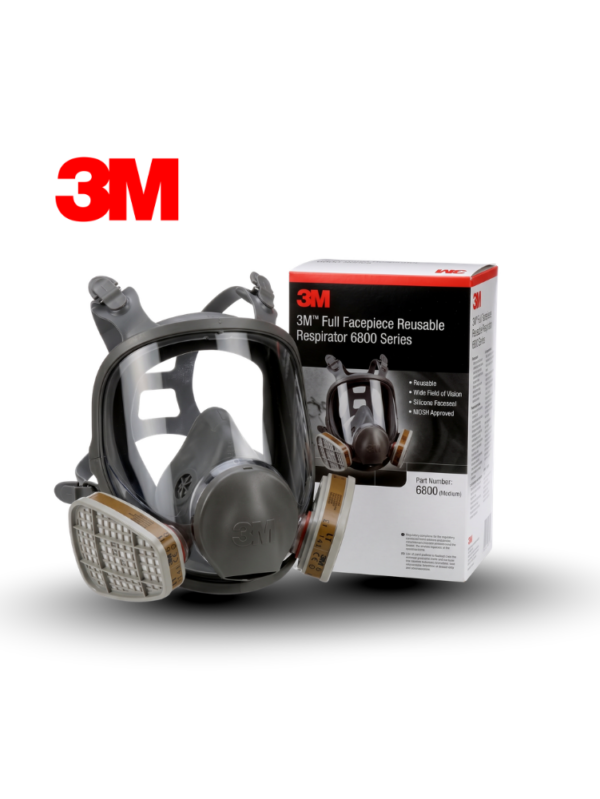 3M 6800 Full MASK – DUAL CARTRIDGE