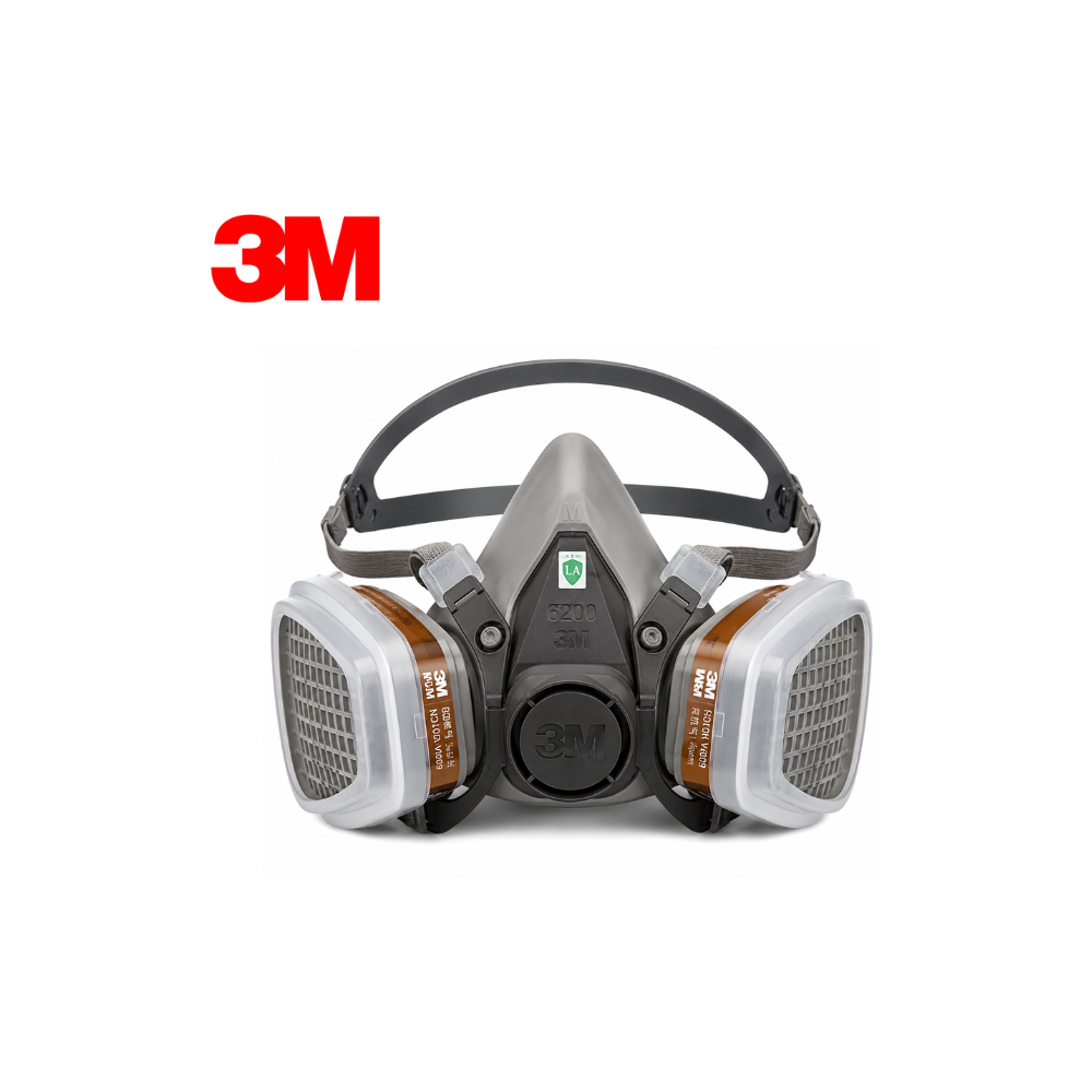 3M 6200 HALF MASK – DUAL CARTRIDGE